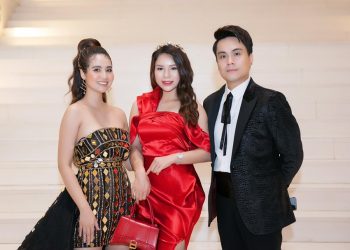 CEO Thảo Nguyên hóa đóa hồng rực rỡ khi tham dự “Night Of Stars – Đêm hội tụ tinh hoa doanh nhân toàn cầu”
