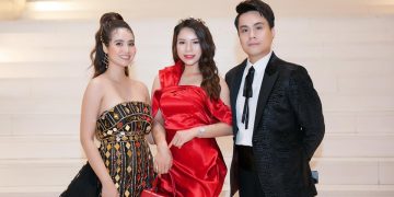 CEO Thảo Nguyên hóa đóa hồng rực rỡ khi tham dự “Night Of Stars – Đêm hội tụ tinh hoa doanh nhân toàn cầu”