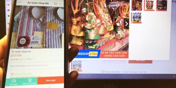 Sợ Covid-19, khách “đổ bộ” lên chợ online mua vàng mã cúng Tết Táo quân
