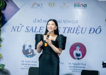 Trao quyết định bổ nhiệm Tân Chủ tịch CLB Nữ Sale BĐS Triệu Đô